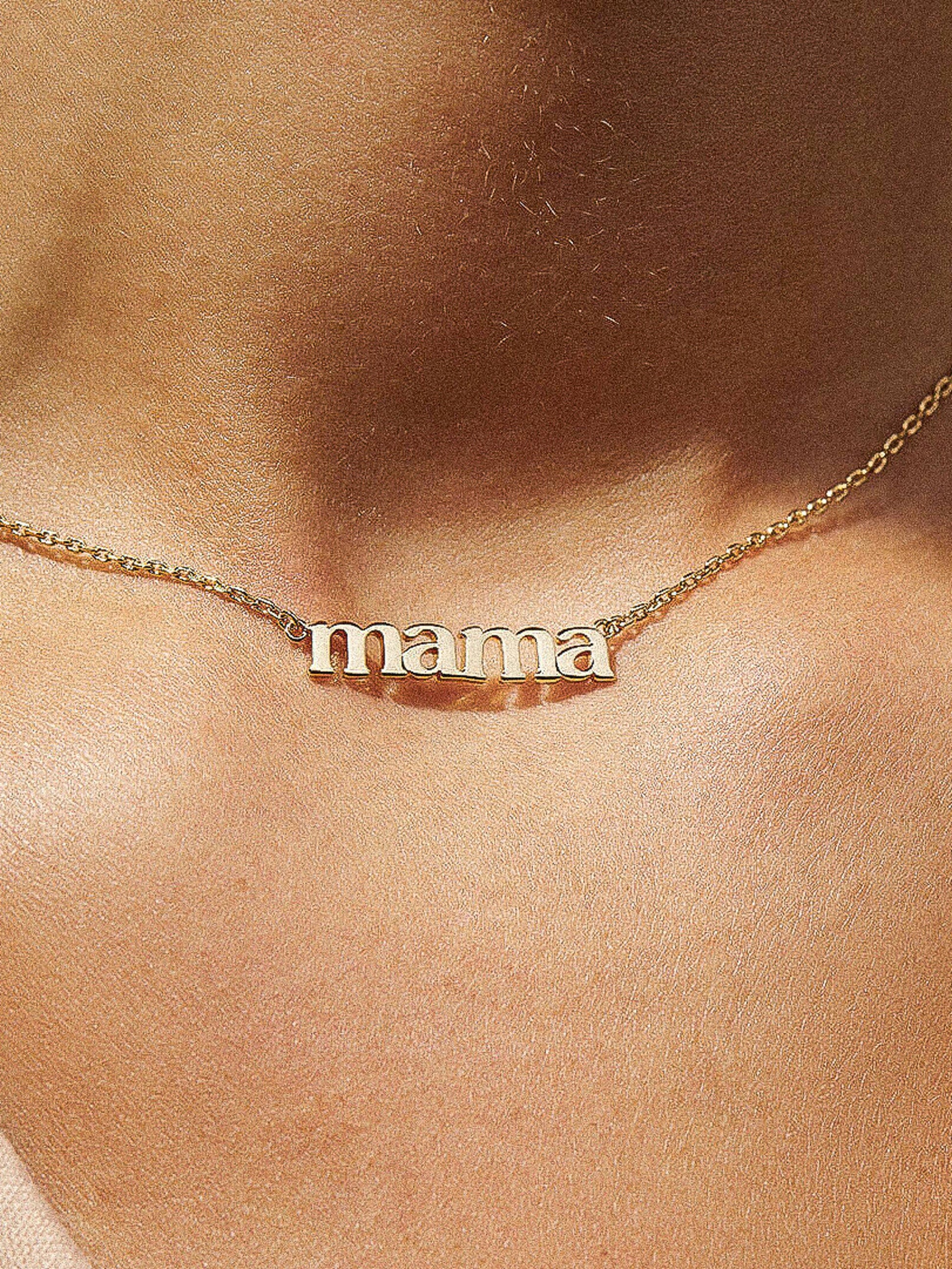 Mother's Day 18K Gold Non-Tarnish Necklace