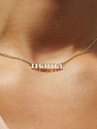 Mother's Day 18K Gold Non-Tarnish Necklace