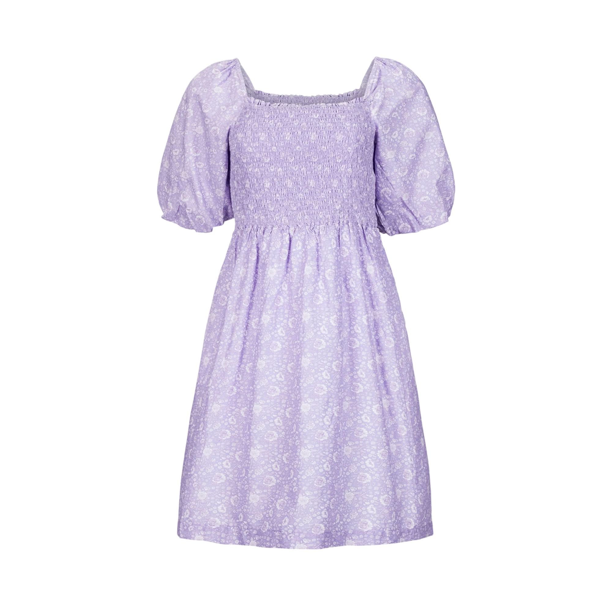 Image of Hope and Henry - Smocked Bubble Sleeve Dress