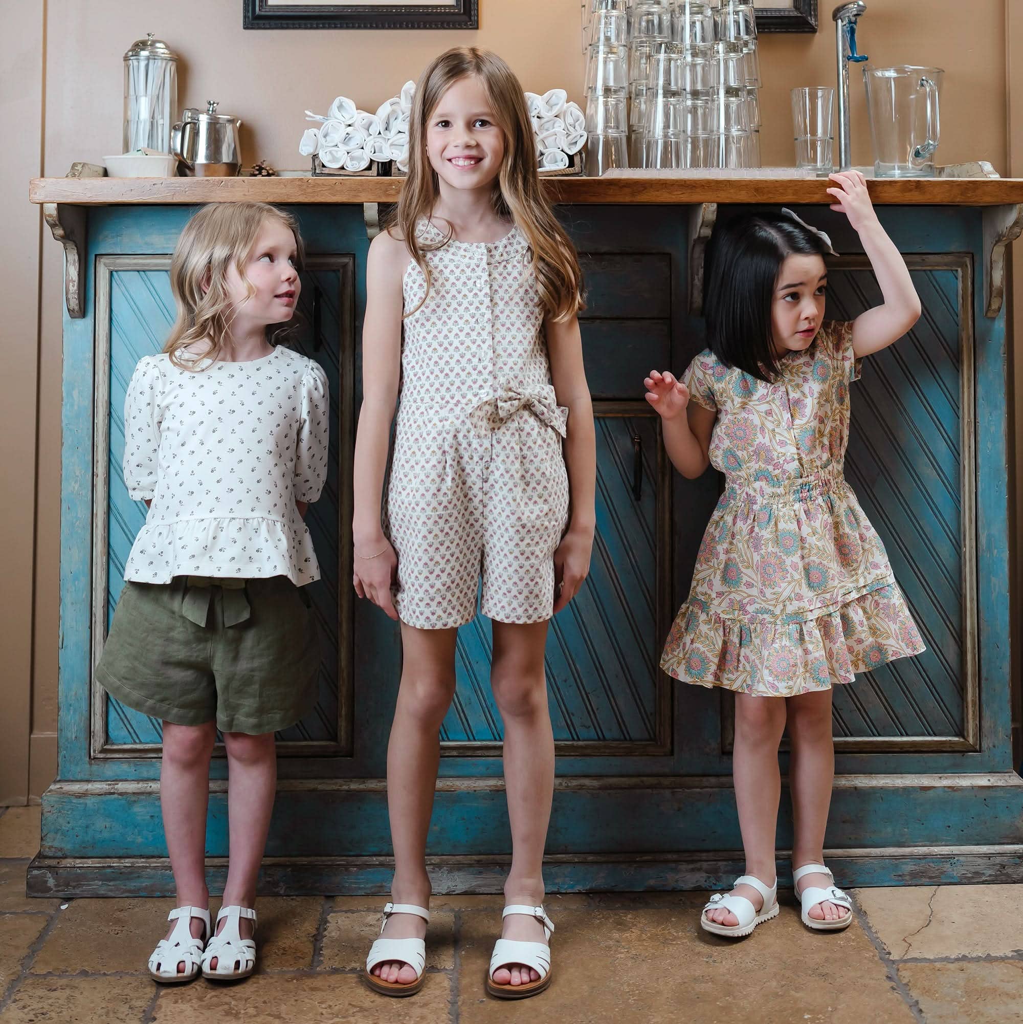 Image of Hope and Henry - Organic Knit Peplum Top - Baby