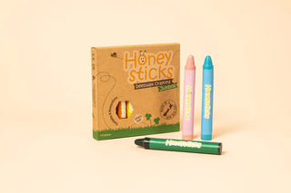 Honeysticks Jumbo Crayons (8 Pk) - 100% Pure Beeswax Crayons