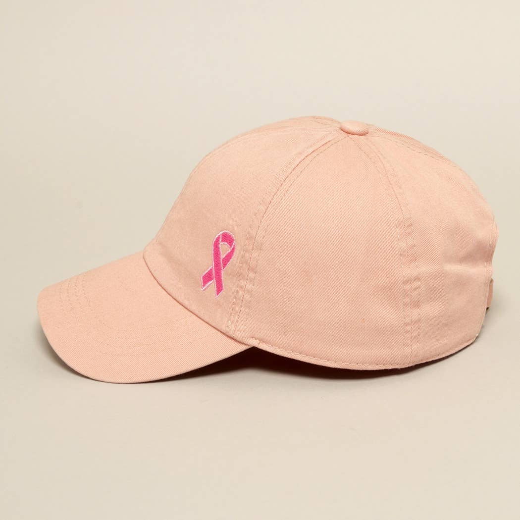 Breast Cancer Awareness Ribbon/Mama Baseball Cap