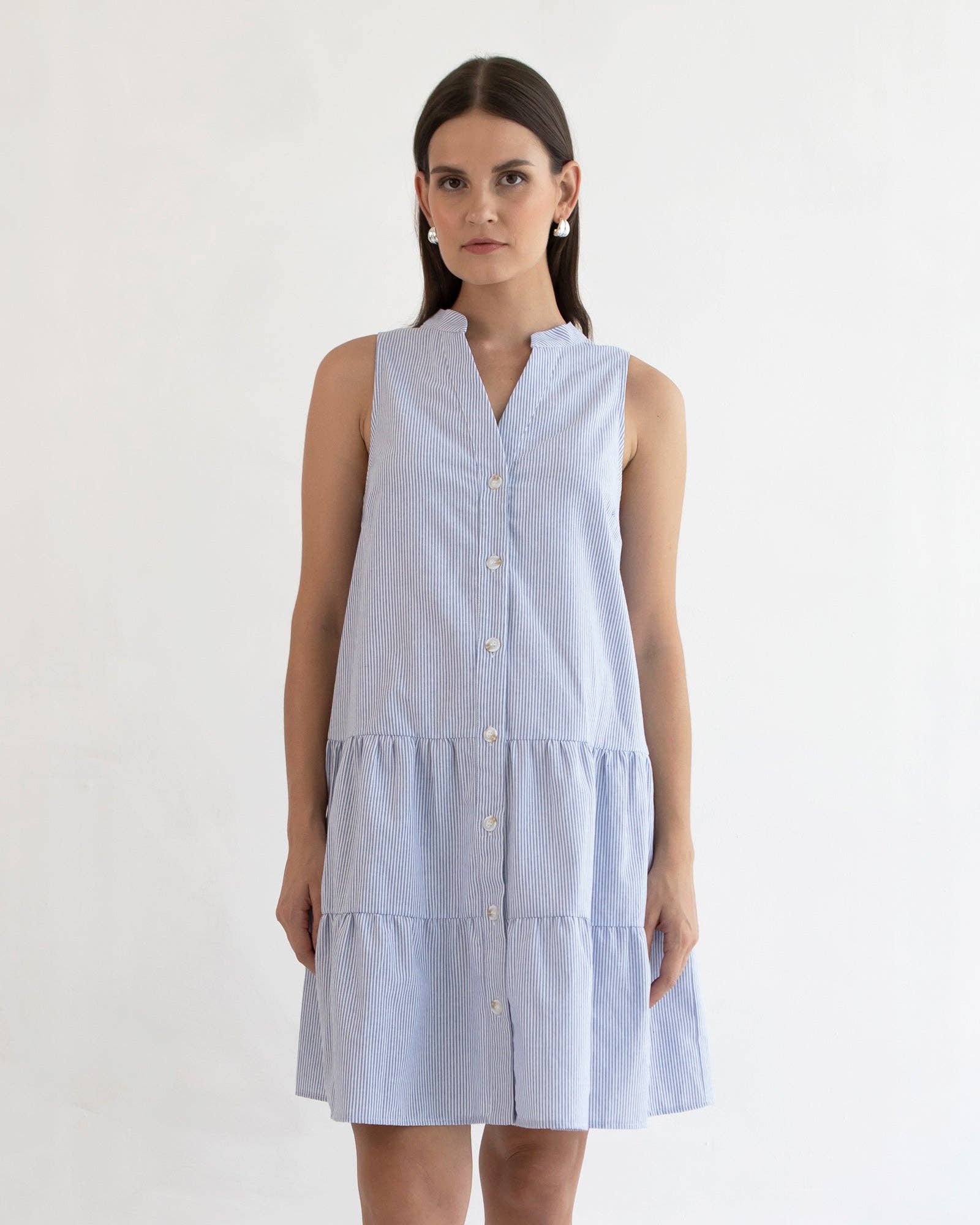 Melanie Sleeveless Maternity Dress