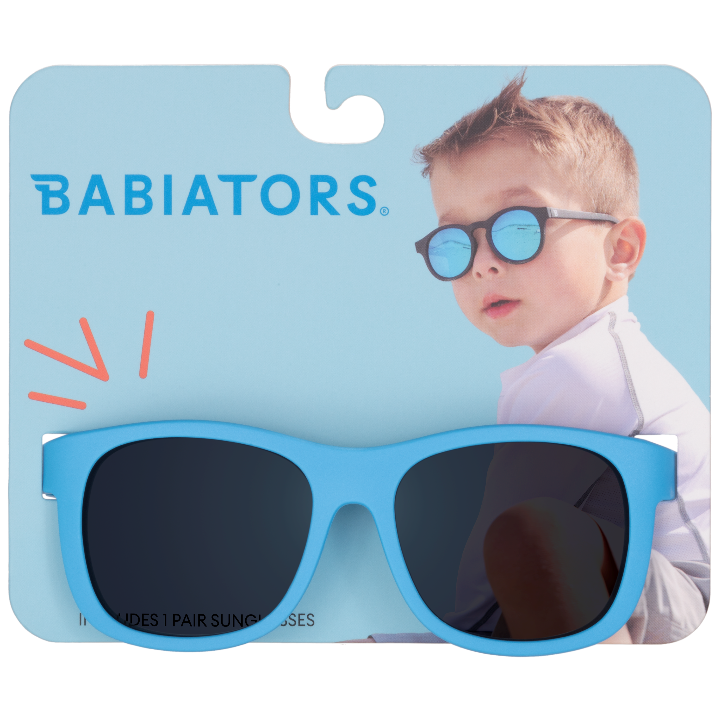 Babiators - Sky Blue Kids Navigator Sunglasses Ages 0-2