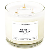 Home/Holiday - 3 Wick Clear Glass Tumbler Soy Candle