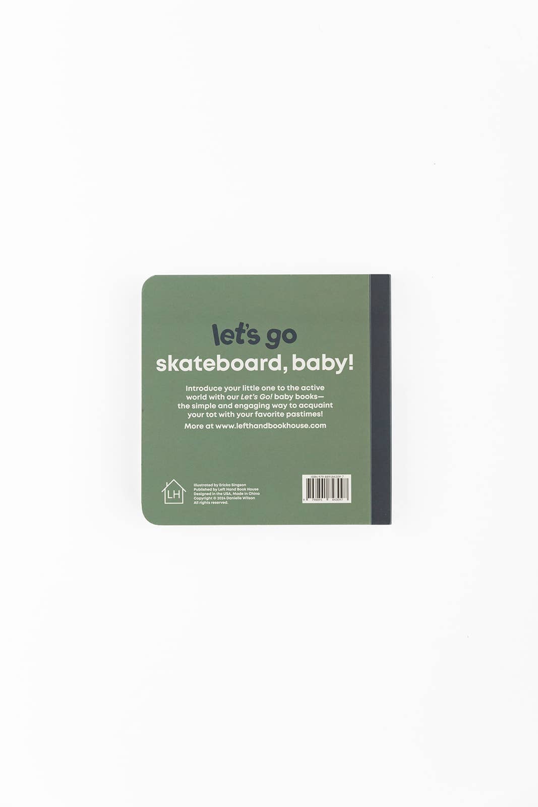 Image of Left Hand Book House - Skater Baby- Board Book