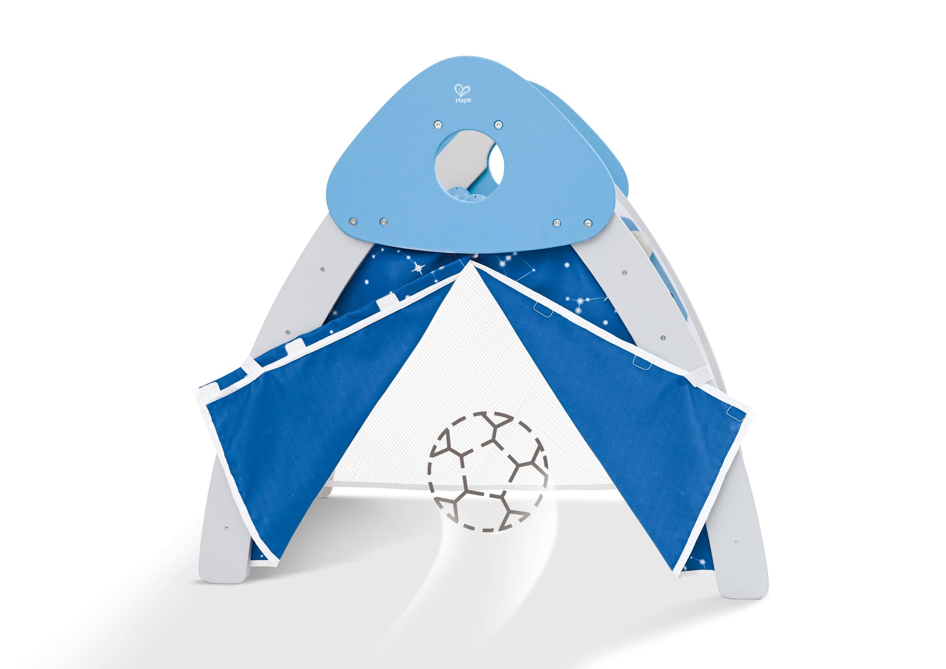 4-in-1 Climb 'n' Slide Gym Set