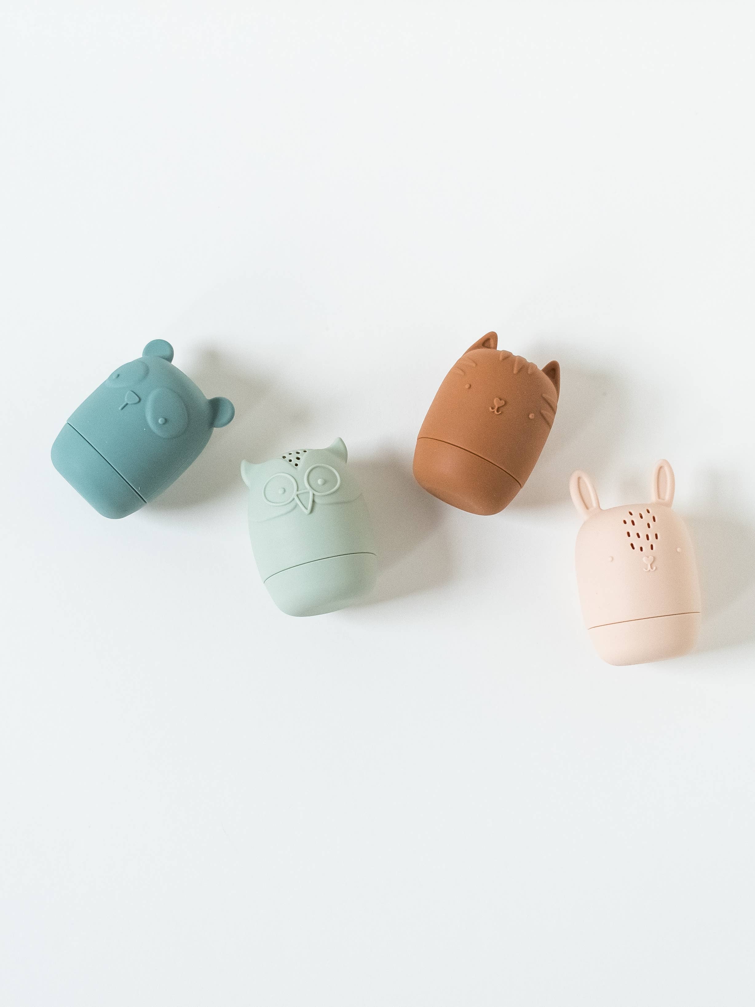 Image of Colored Organics - KENDI Baby Bath Toys - Animals