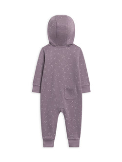 Image of Colored Organics - Greer Fleece Hooded Zipper Romper