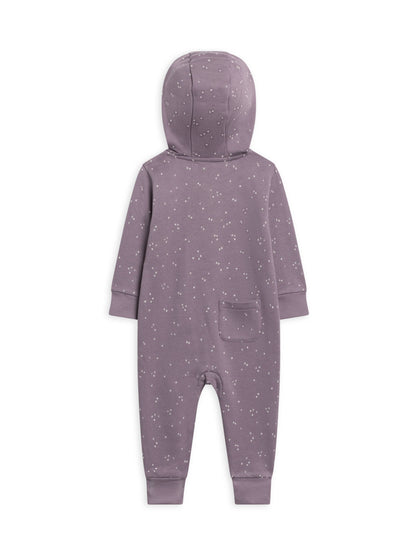 Colored Organics - Greer Fleece Hooded Zipper Romper