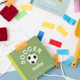 Left Hand Book House - Soccer Baby- Board Book