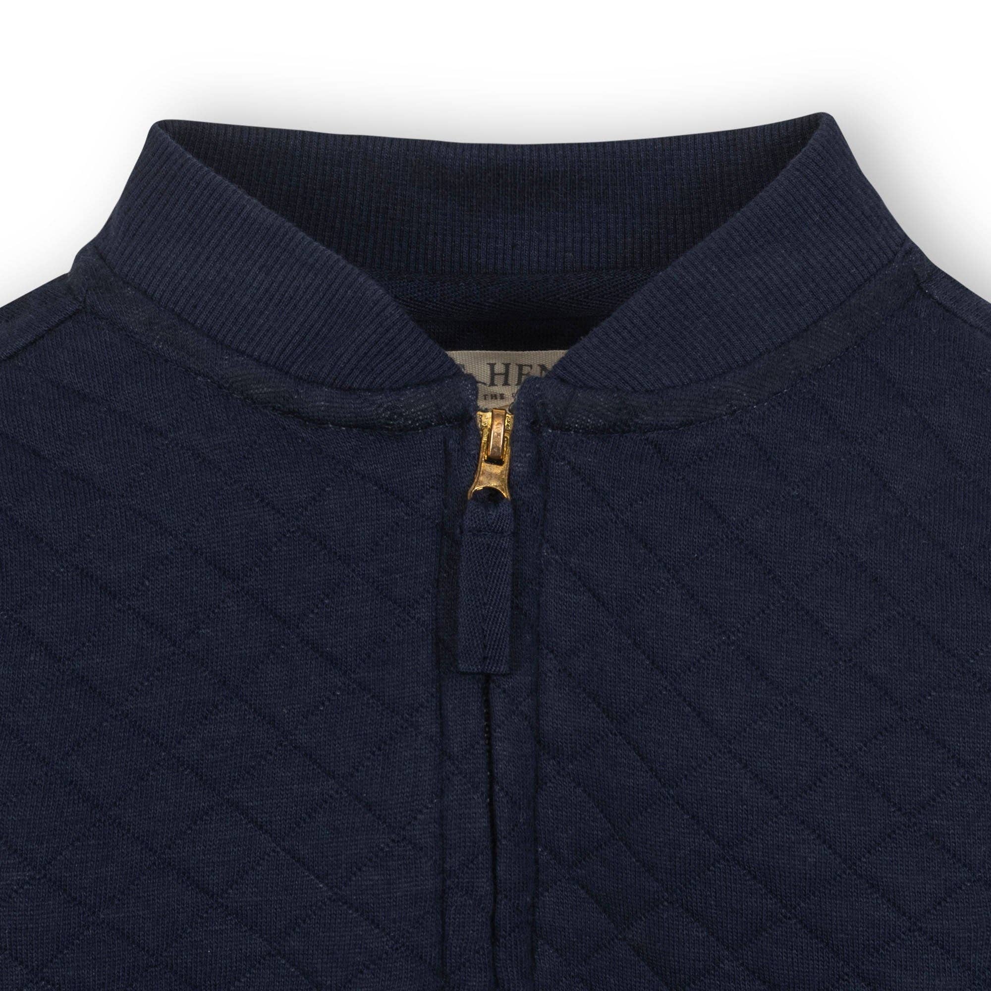Quilted Bomber Jacket