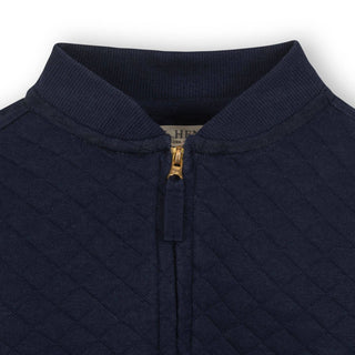 Quilted Bomber Jacket