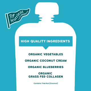 Serenity Kids Berry Butternut Smoothie with Grass Fed Collagen Pouch