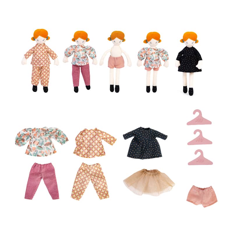 MOULIN ROTY by Speedy Monkey - Suitcase - Blanche’s Wardrobe - Doll