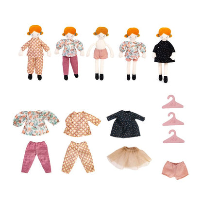 MOULIN ROTY by Speedy Monkey - Suitcase - Blanche’s Wardrobe - Doll