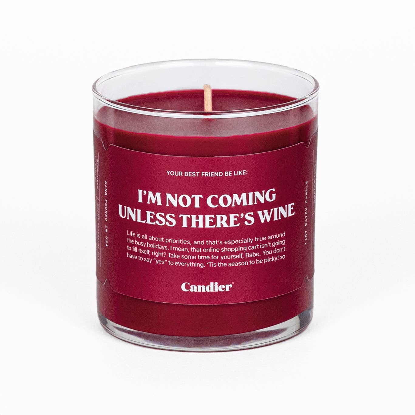 Not Coming Candle