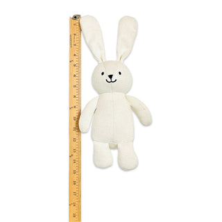 Viverano Organics - Jojo Lil Bunny Knit Stuffed Animal Soft Baby Toy (Organic)