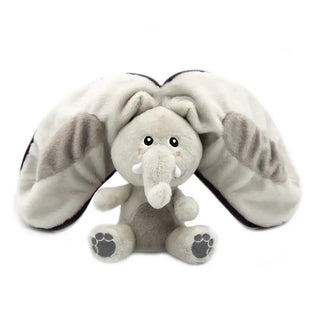 Velvet the elephant/eggplant Soft Toy