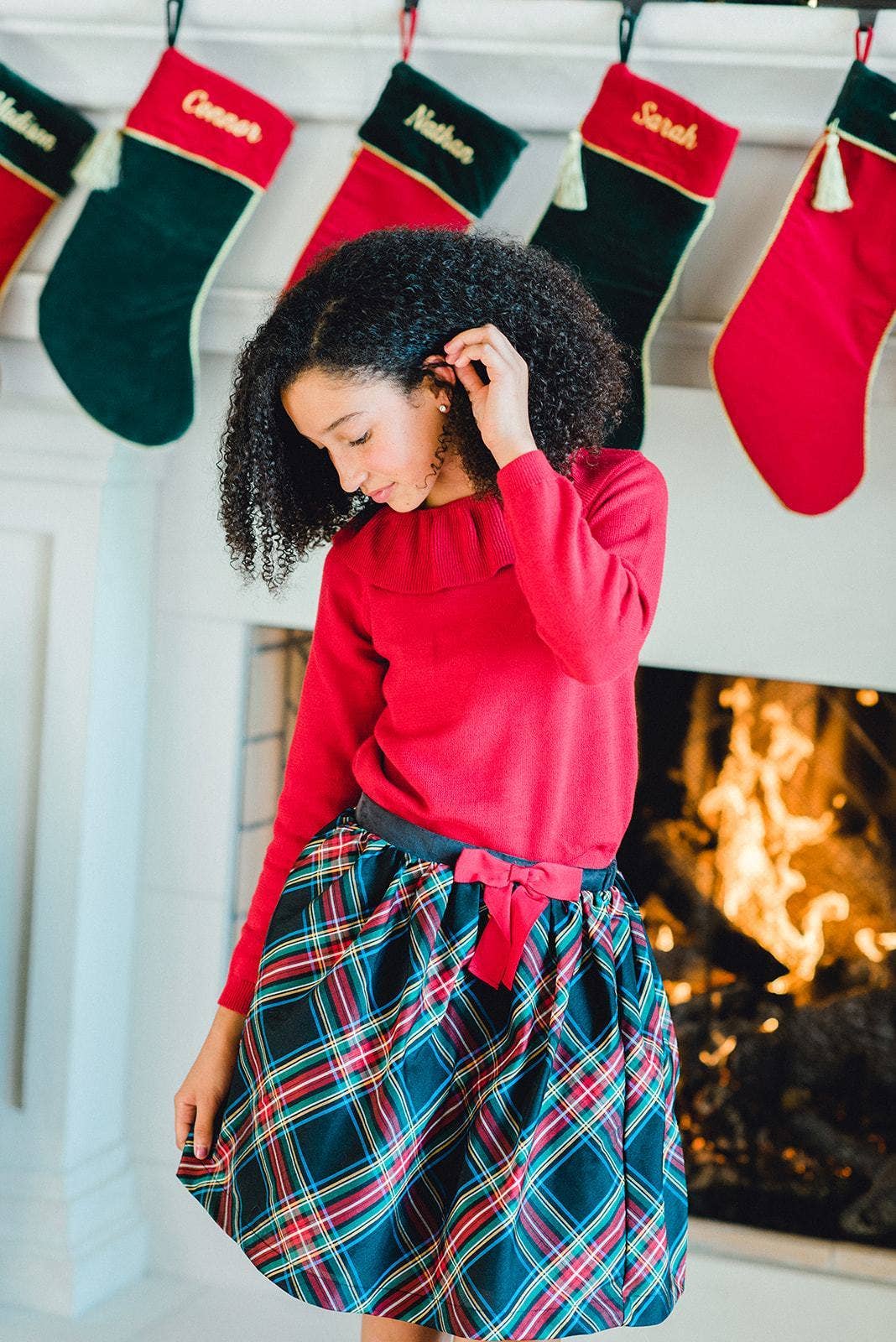 Image of Ruffle Collar Sweater