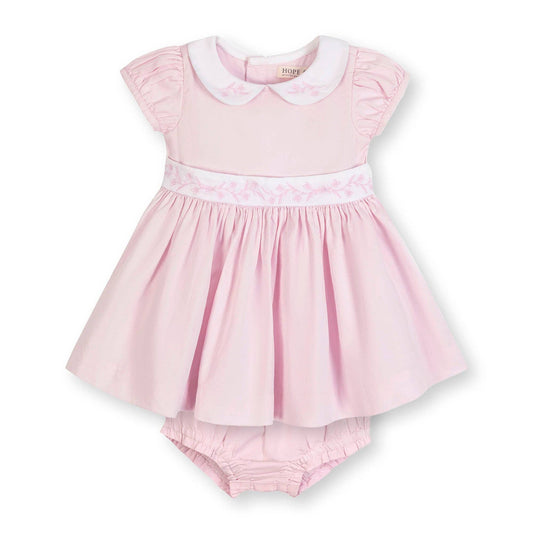 Hope and Henry - Organic Peter Pan Collar Party Dress