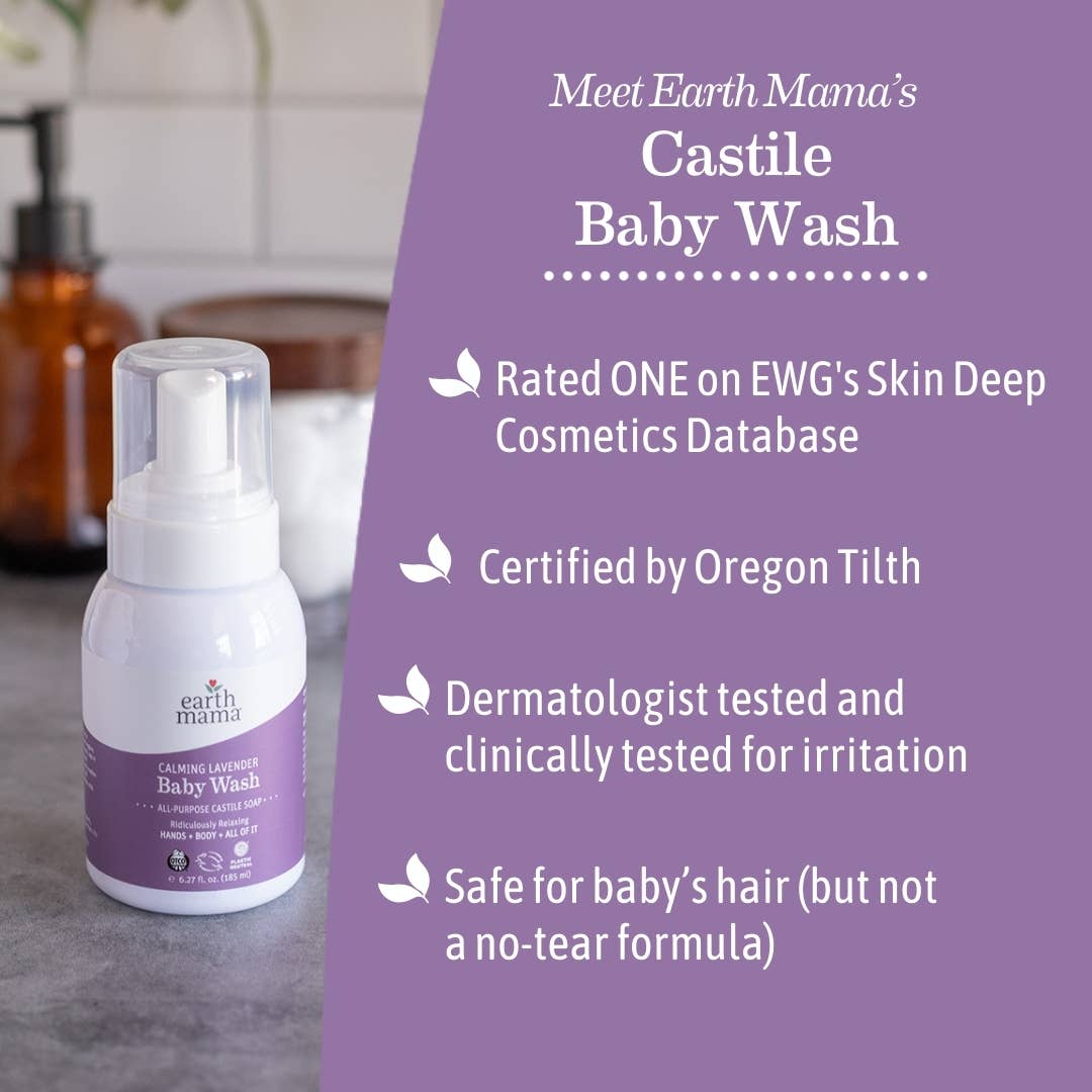 Calming Lavender Castile Baby Wash