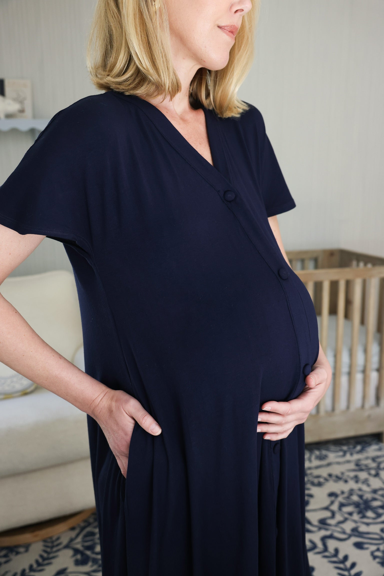 Image of The Luxe Labor & Delivery Gown