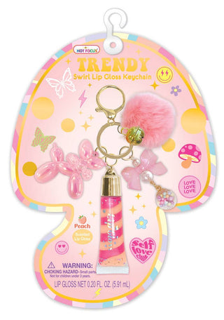 Trendy Lip Gloss with Keychain: Good Day