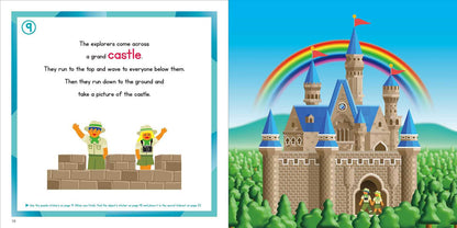 STICKER PUZZLES; ADVENTURES IN WONDERLAND by Gakken early childhood experts
