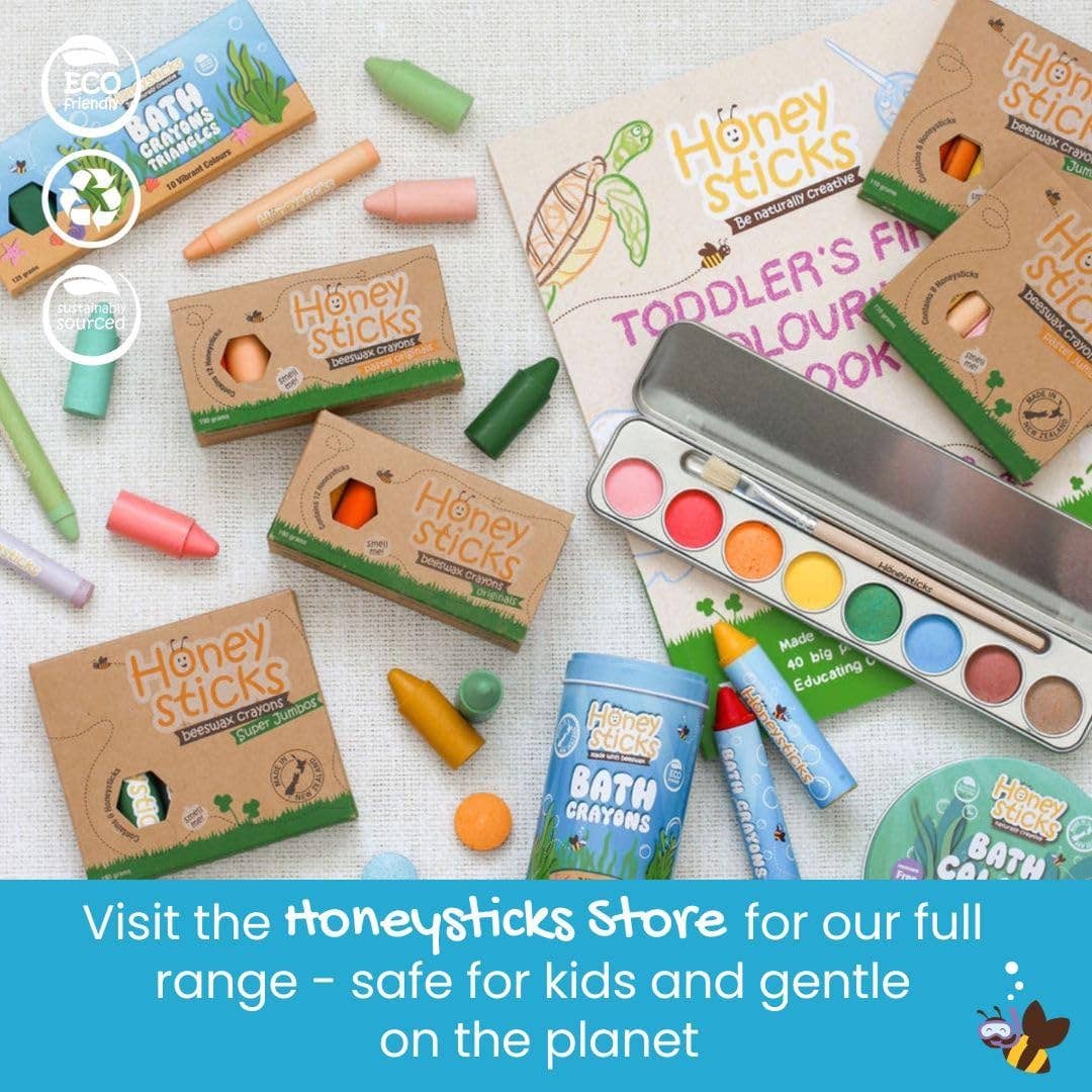 Honeysticks - Honeysticks Super Jumbo Bath Crayons Non Toxic (7 Pack)