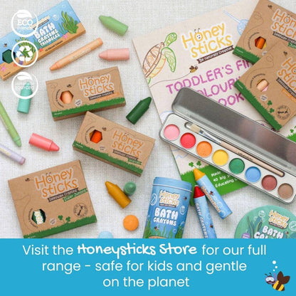 Honeysticks - Honeysticks Super Jumbo Bath Crayons Non Toxic (7 Pack)