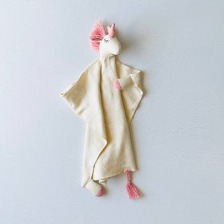 Unicorn Lovey Security Blanket