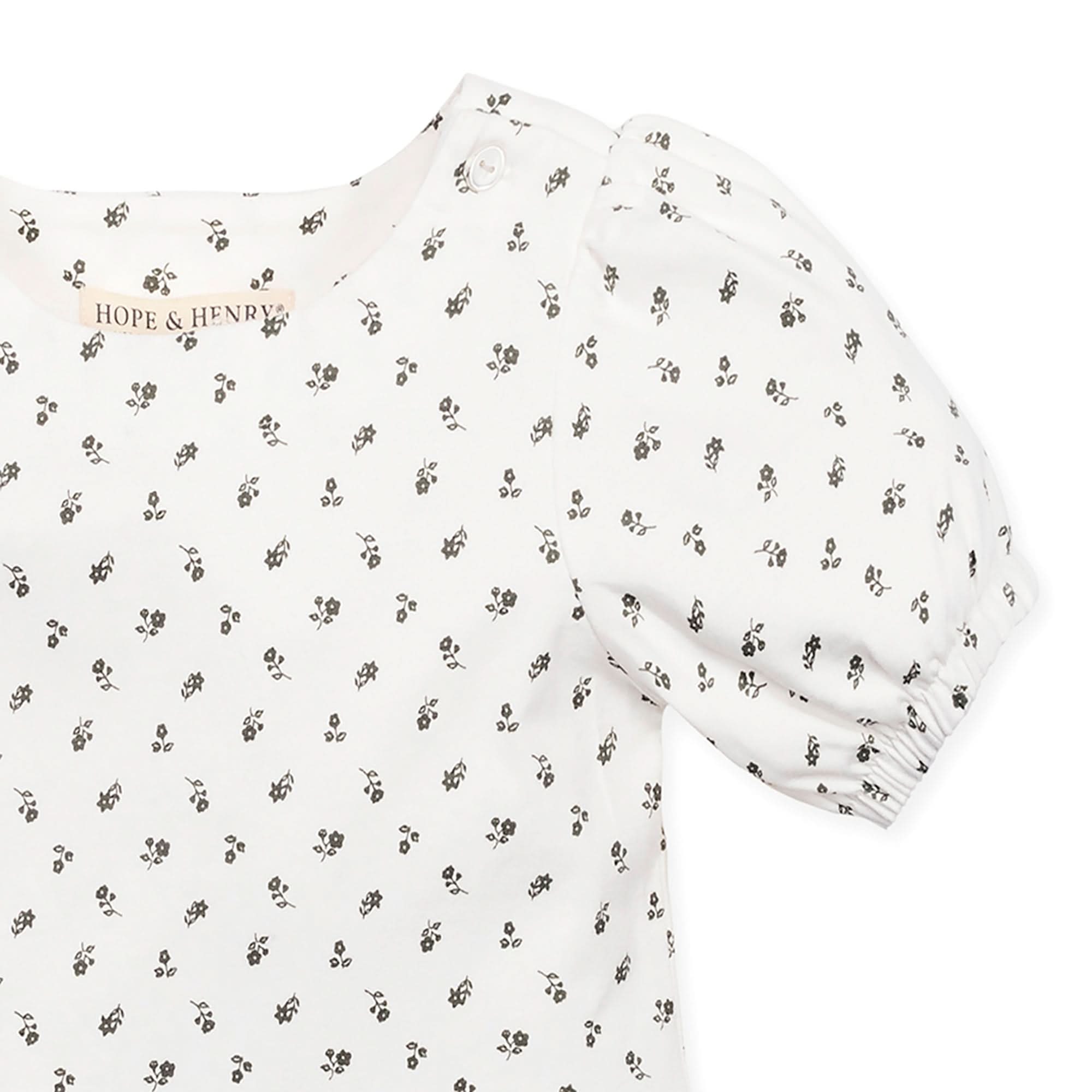 Hope and Henry - Organic Knit Peplum Top - Baby