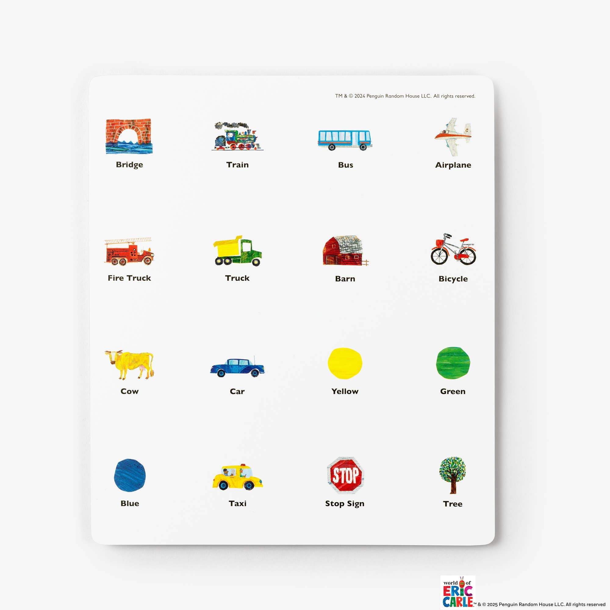 Travel Bingo Game