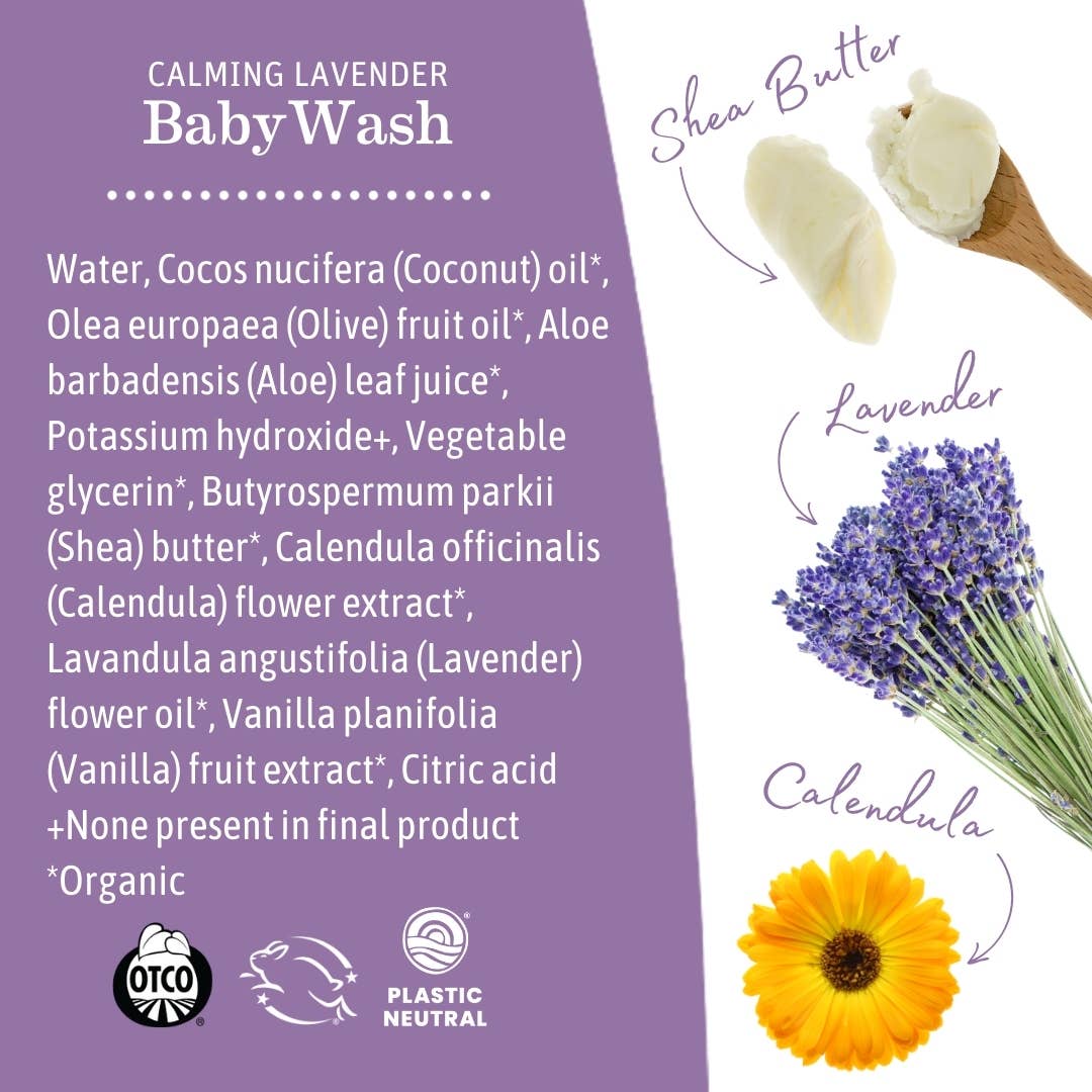 Image of Calming Lavender Castile Baby Wash