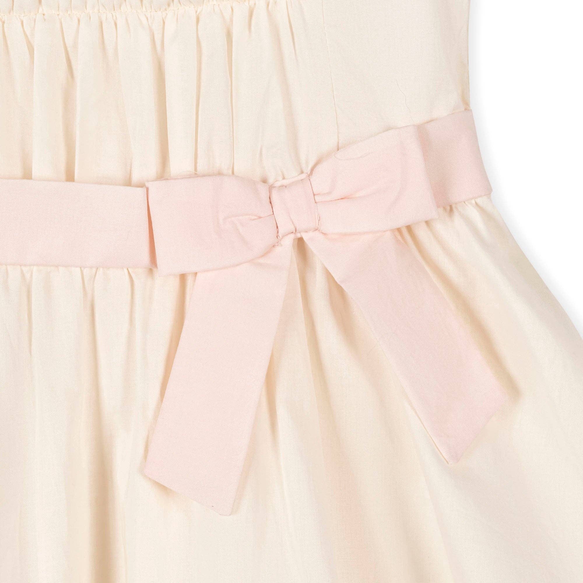 Hope and Henry - Organic Puff Sleeve Tiered Party Dress