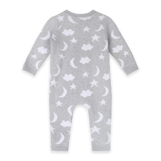 Viverano Organics - Moon & Stars Dream Knit Jumpsuit Romper (Organic Cotton)
