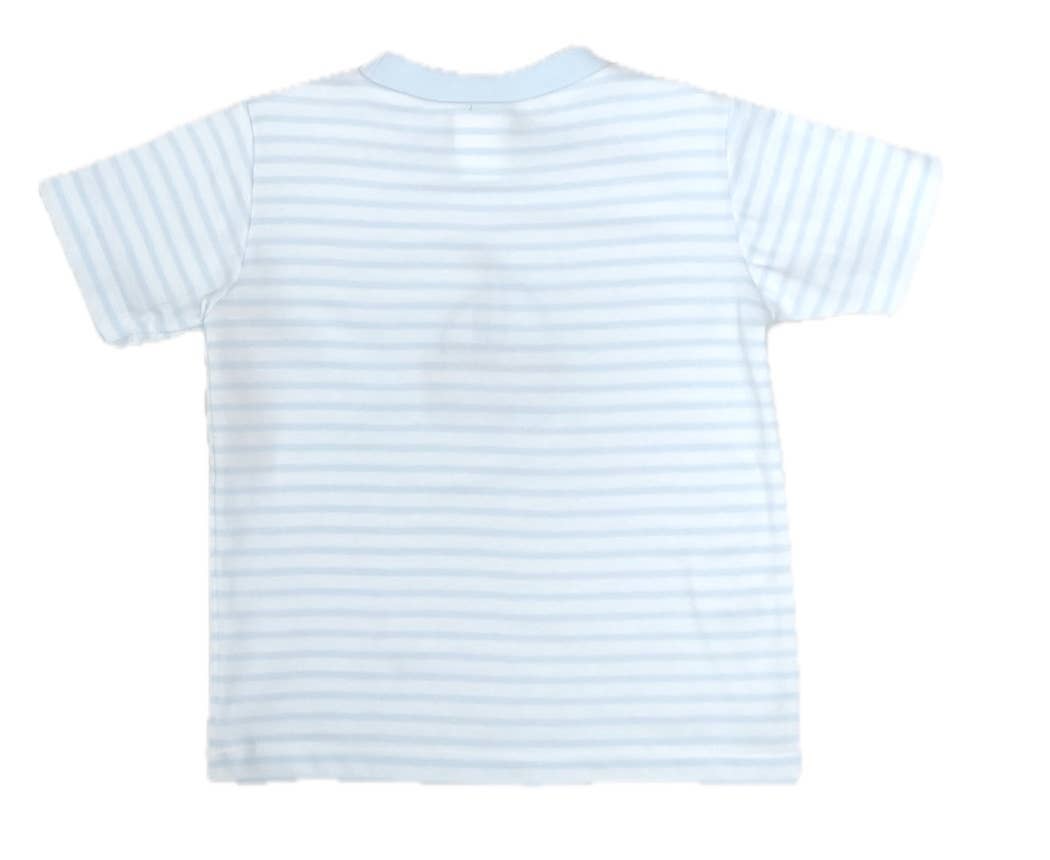 Marco and Lizzy - Sailboat Boys T Shirt Short Set