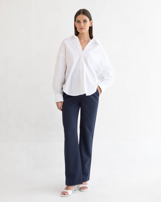 Emma Overbelly Straight Maternity Pants