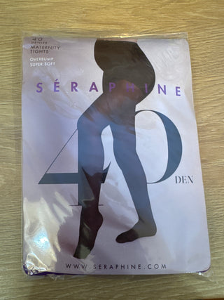 Seraphine Maternity Tights 40 Den Overbump super soft
