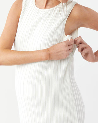 Michelle Pleat Feeding Dress