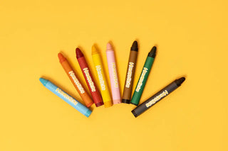 Honeysticks Jumbo Crayons (8 Pk) - 100% Pure Beeswax Crayons