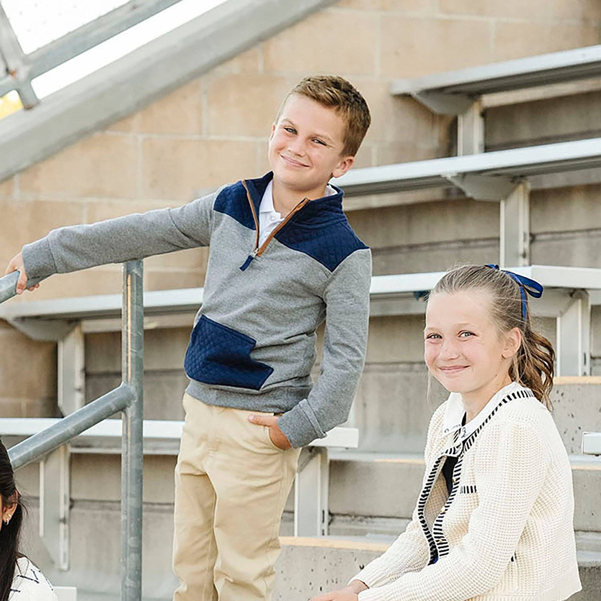 Organic French Terry Half-Zip