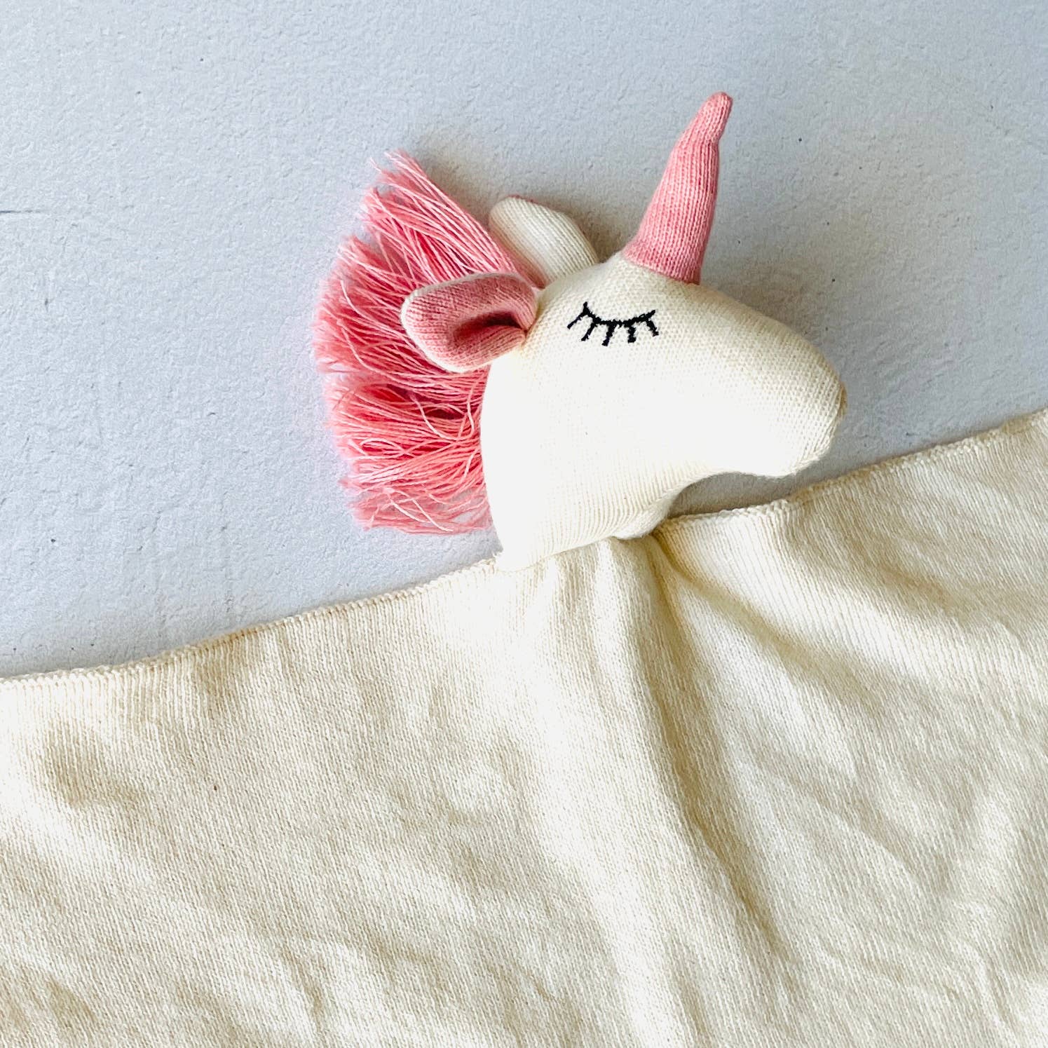 Unicorn Lovey Security Blanket