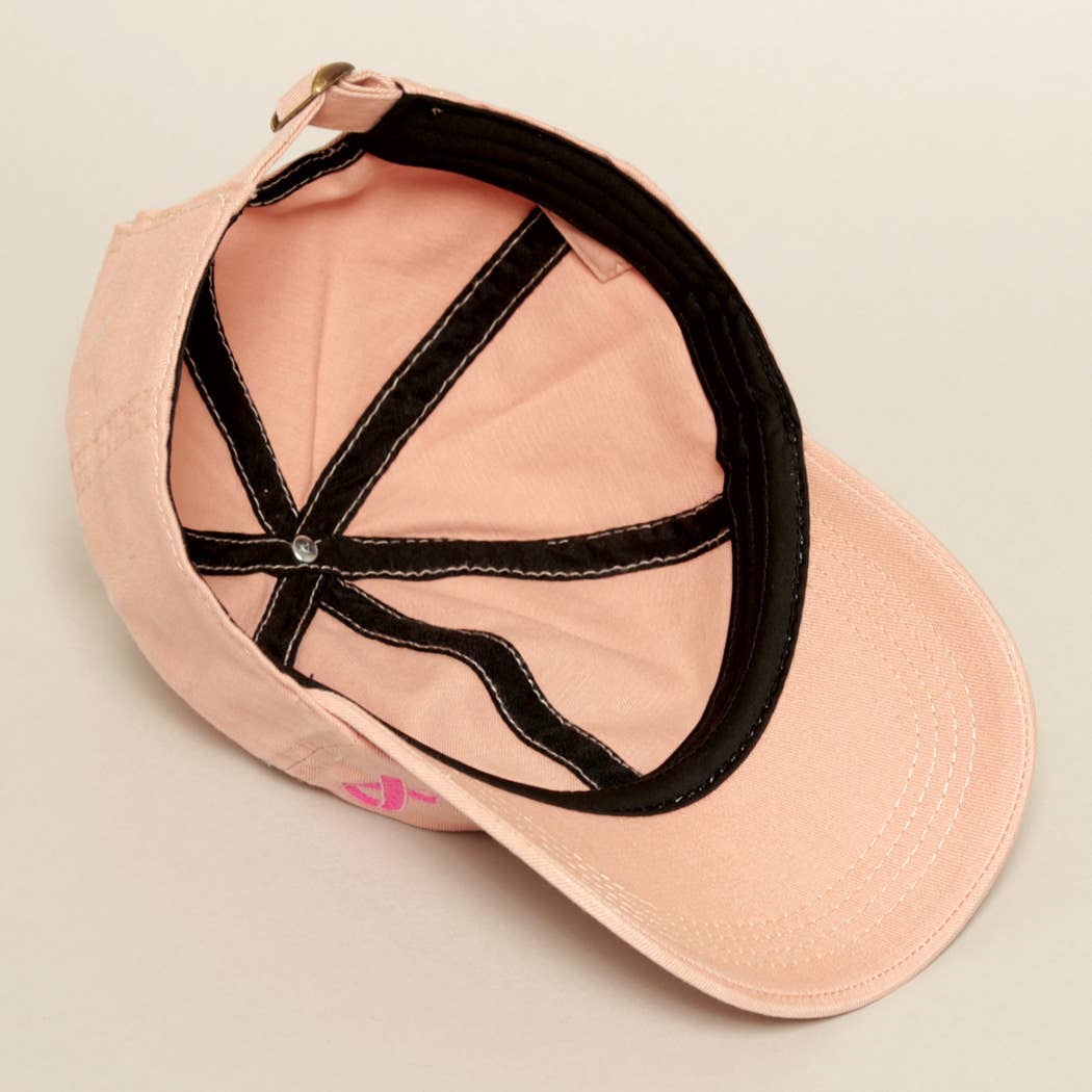 Breast Cancer Awareness Ribbon/Mama Baseball Cap