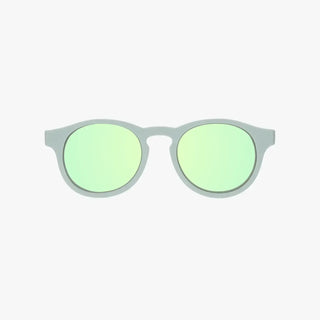 Babiators - Baby and Kids Polarized Keyhole Sunglasses: Seafoam Blue | Seafoam Mirrored Lens