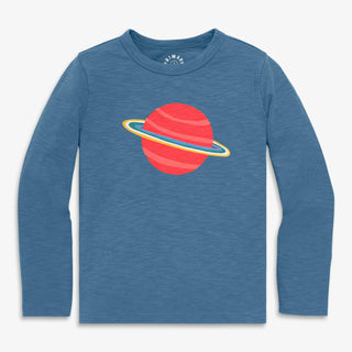 Primary - Kids long sleeve saturn tee