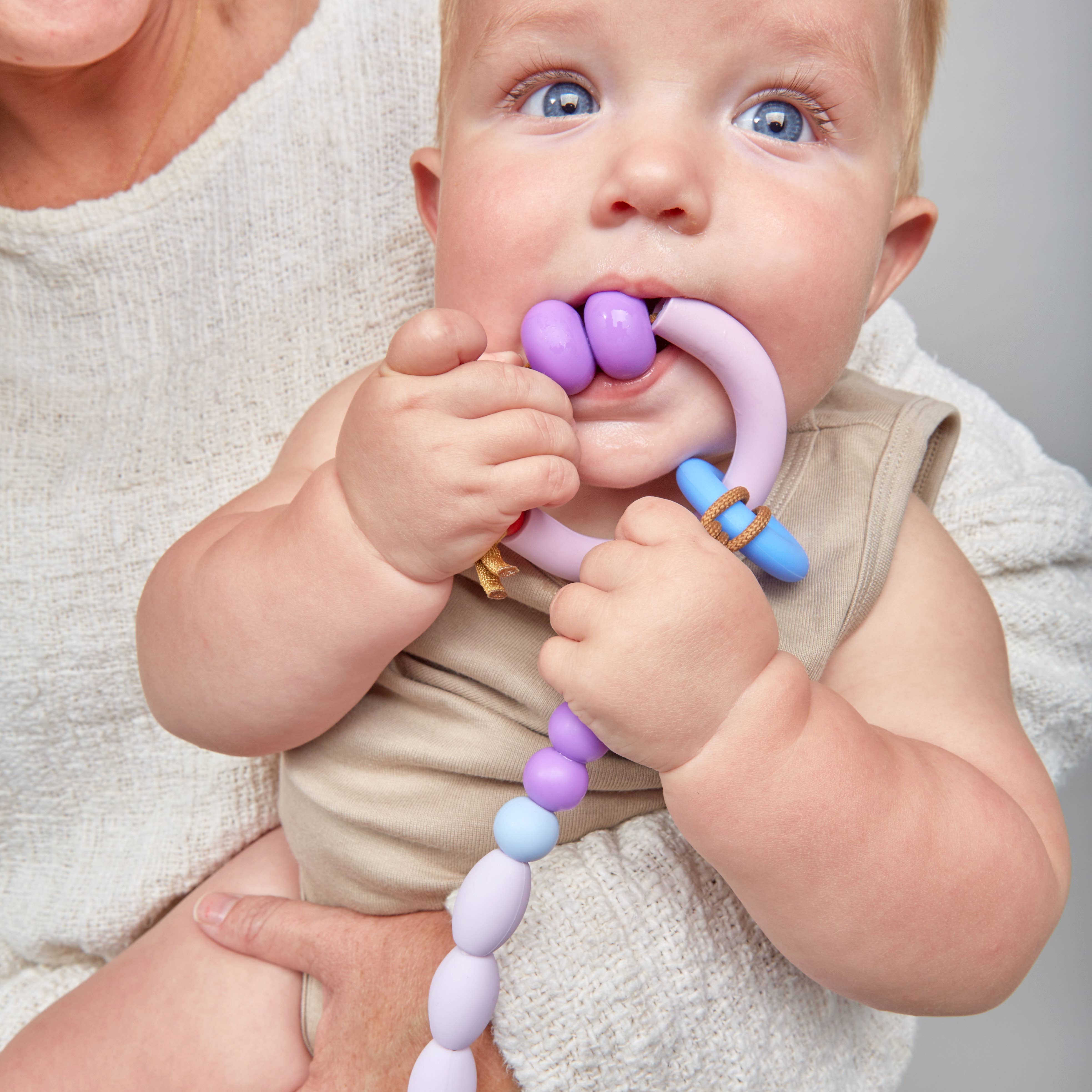 Image of Plum Arch Ring Teether
