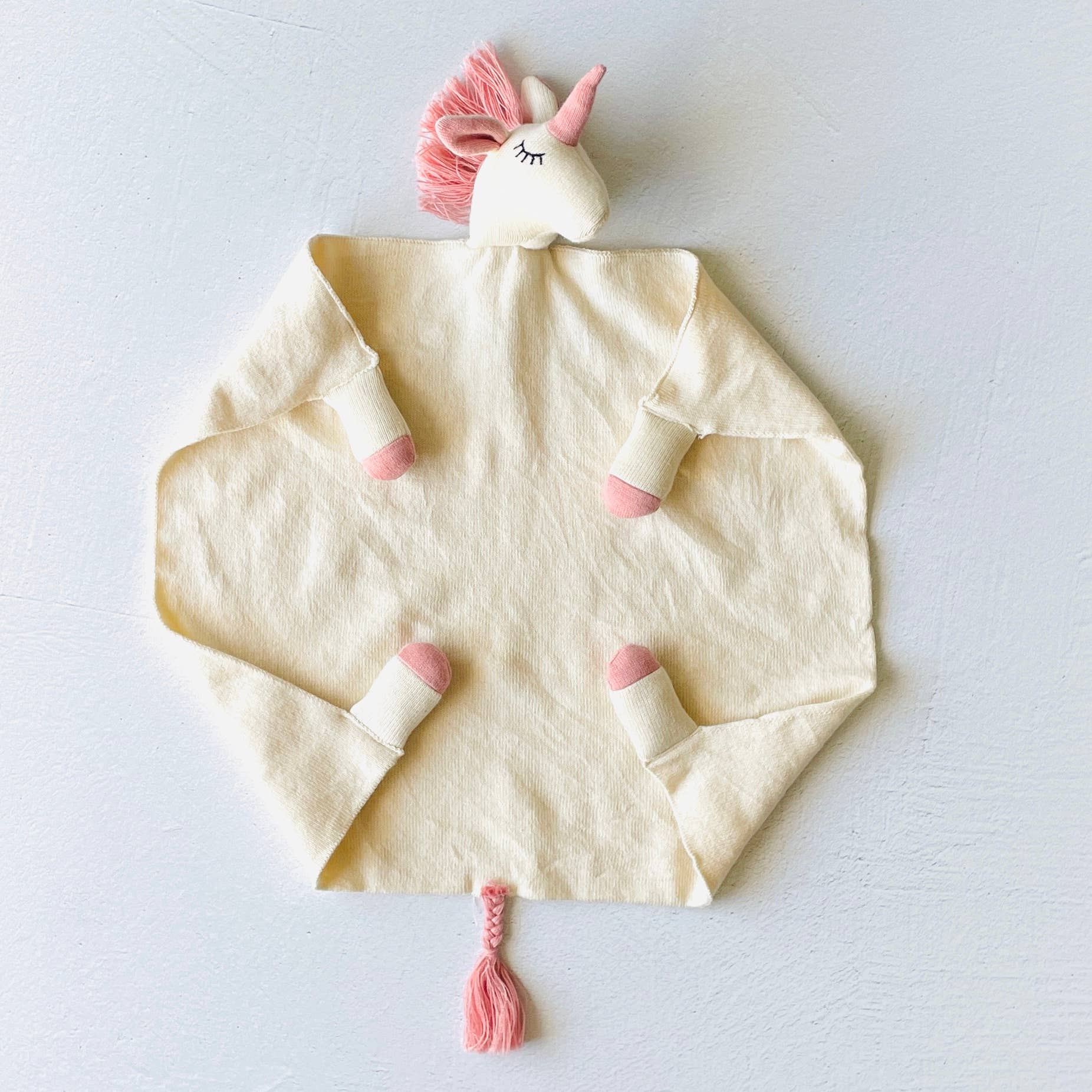 Unicorn Lovey Security Blanket