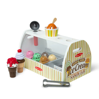 Scoop and Serve Ice Cream Counter